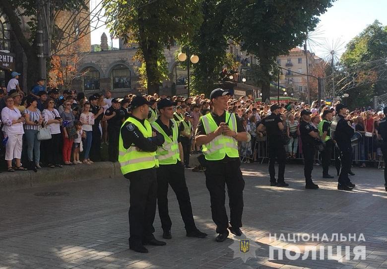 День независимости: полиция не зафиксировала грубых нарушений во время парада в Киеве